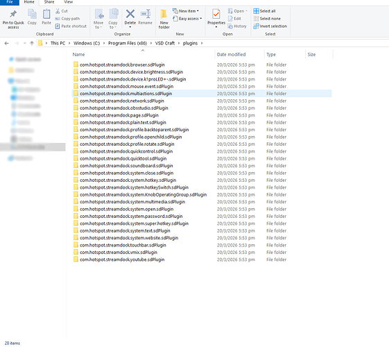 vsd-plugin-folder